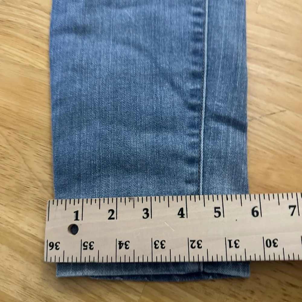 J Crew Stretch Jeans Womens 26x28 Blue Denim‎ Skinny Fit Casual Everyday Pants